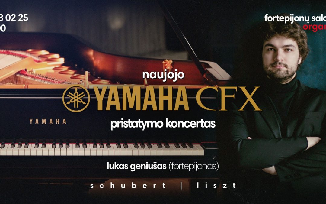 Лукас Генюшас (фортепьяно Yamaha CFX)